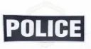 Bande rétro POLICE 10x30 Cm