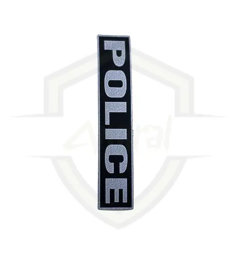 Bande rétro POLICE 2x10 Cm