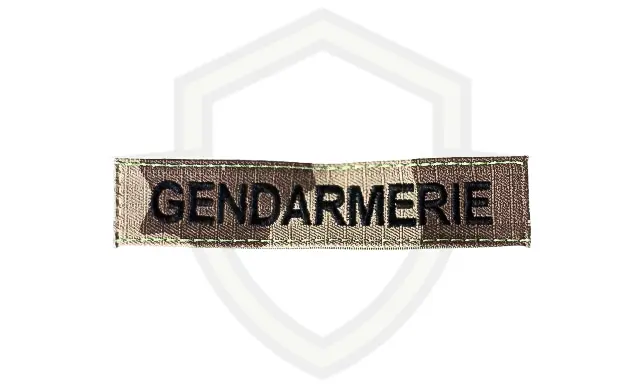 Bande Rétro GENDARMERIE CAM GN – 2x10 cm