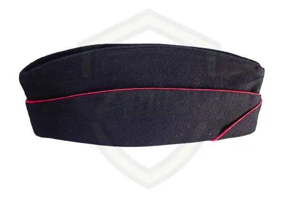 Calot Douanier – Modèles Officiels (Soutache Rouge & Bleu Uni)