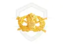 Insigne Métallique-Finition Or et Argent