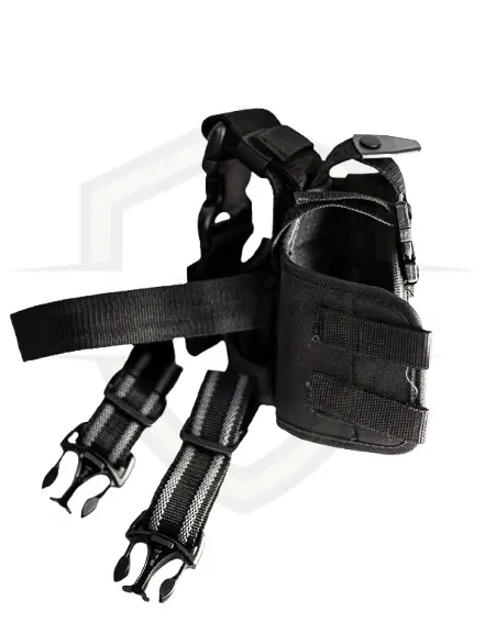 Holster Tactique de Cuisse – Noir & Camouflage