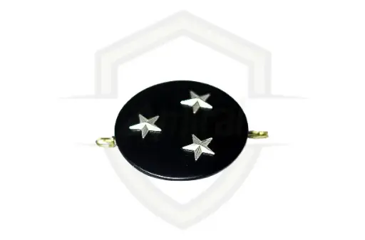 Insigne de béret GL 3 étoiles argenté