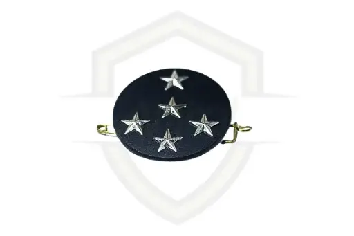 Insigne de béret GL 5 étoiles argenté