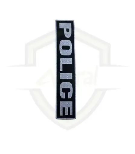 Bande rétro POLICE 2x10 Cm