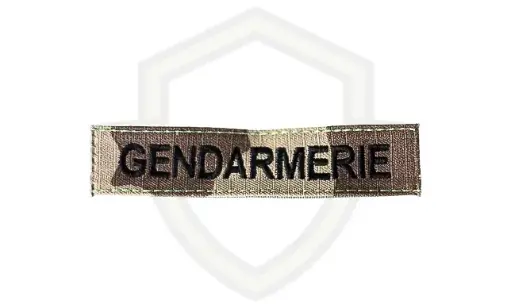Bande Rétro GENDARMERIE CAM GN – 2x10 cm
