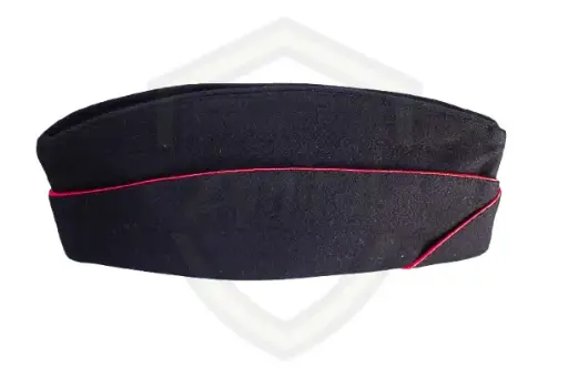 Calot Douanier – Modèles Officiels (Soutache Rouge & Bleu Uni)