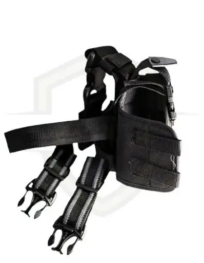 Holster Tactique de Cuisse – Noir & Camouflage